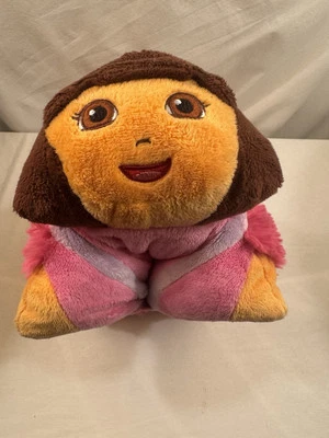 Dora The Explorer Pillow Pets Pee-Wees Plush Stuffed Toy Pre-owned - Image 1 of 4