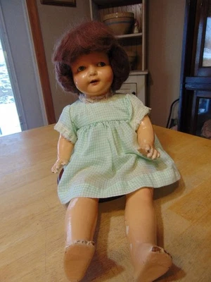 De colección. Composición/Tela Effanbee Romero Muñeca~TLC~Laño Ojos Coquetos~Reparación/18"~ Foto 1 de 4