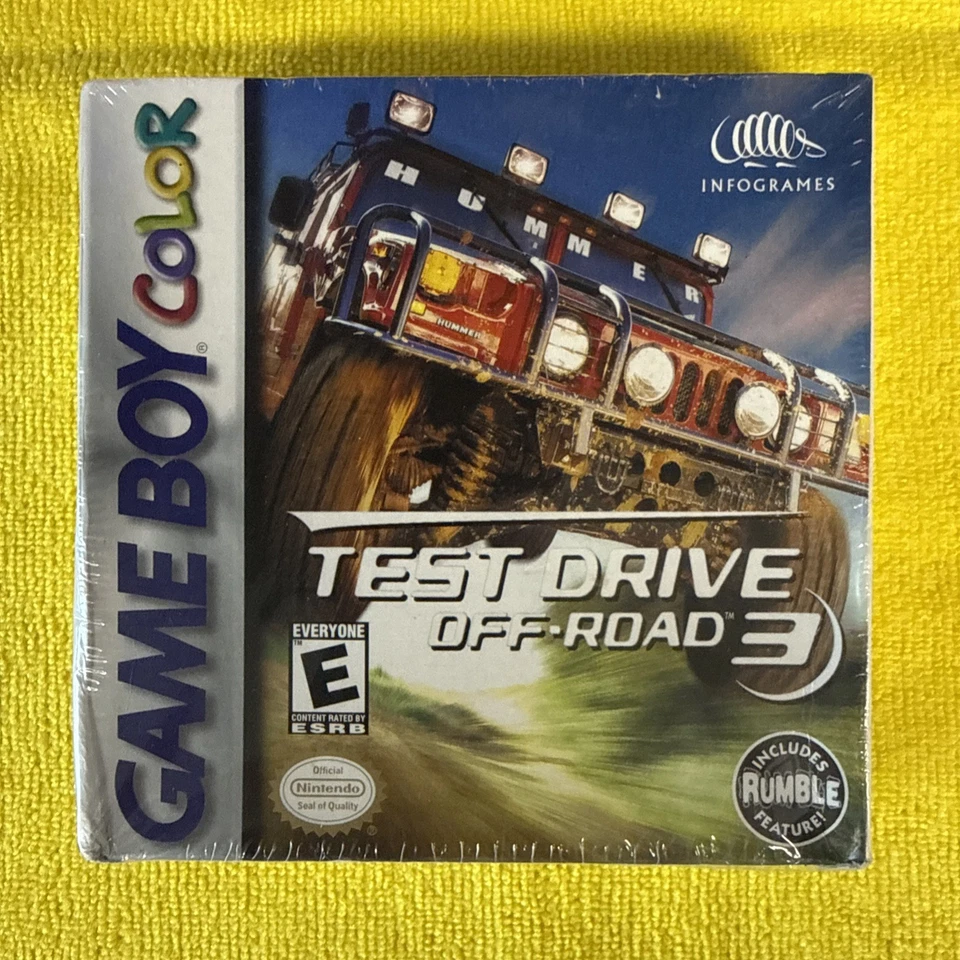 Test Drive Off-Road 3 (Nintendo Game Boy Color, 1999) Sealed New - Image 1 of 4
