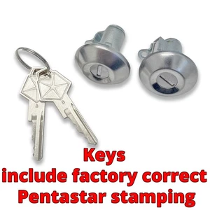 Reproduction Correct Door Lock & Key Set : RV1/SV1/AP5/AP6 - Picture 1 of 1