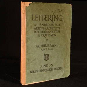 1921 Lettering: A Handbook for Artists, Architects, Designers, Signwriters, &... - Bild 1 von 6