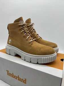 Timberland Greyfield Botas Trigo Gamuza Mujer en UK 6.5 NUEVO - Imagen 1 de 8