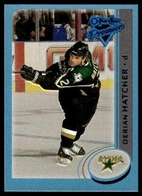 2002-03 Topps O-Pee-Chee Blue Line Derian Hatcher /500 Dallas Stars #220 . - Image 1 of 2