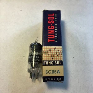 VINTAGE TV/RADIO TUNG-SOL ELECTRON TUBE 6CB6A / NEW OLD STOCK UNTESTED - Picture 1 of 1