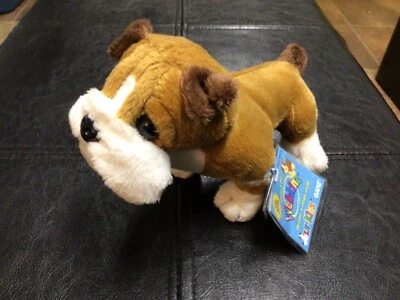 Bulldog Webkinz Lil Kinz Nuevo con código sellado sin usar Retirado Foto 1 de 3
