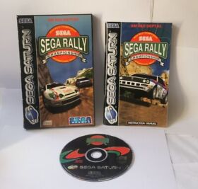 Sega Rally Championship - VGC Card case version - European PAL Sega Saturn