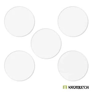 BASES ACRÍLICAS TRANSPARENTES KROMLECH: REDONDAS 100MM - Imagen 1 de 2