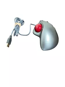 Logitech Trackman Marble USB Wired Mouse Model 810-000766 - Picture 1 of 5