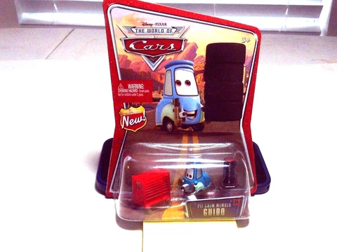 Disney Pixar The World of Cars New! Pit Crew Member Guido #34 Cover