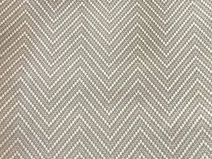 Thibaut Grey OUTDOOR Chevron Fabric- Haven Herringbone / Nickel 2.35 yd W80001 - Picture 1 of 2