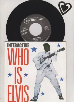 Interactive Who is Elvis  [7" Single mit Promo  Info  m - ] - Bild 1 von 2