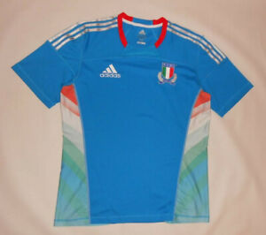 ADIZERO RUGBY SHIRT ADIDAS ITALY (L) Jersey Trikot Maillot Maglia Camiseta