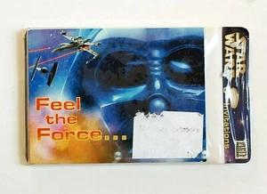 Star Wars ""Feel The Force"" Trilogía Original Invitaciones de Fiesta 2001 Sello - Imagen 1 de 1