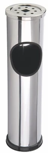 Metal Free Standing 2 in 1 Cigarette Ash Tray & Rubbish Litter Waste Dustbin - Bild 1 von 1