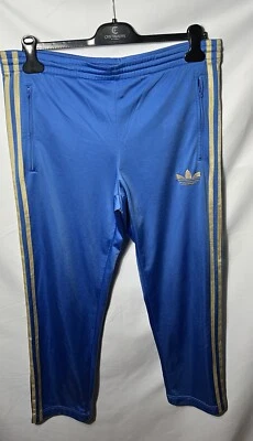 Adidas Firebird Track Pants Blau Gold Größe XS Herren Hosen - Bild 1 von 4
