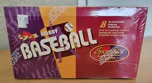 SPORTFLICS 1994 HOBBY TRADING CARDS - Baseball Cards (36  8-Card Packs) (2)