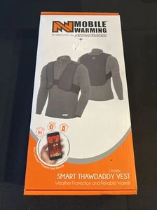 Mobile Warming Unisex Smart Thawdaddy Underlay Black Vest Size small/medium - Picture 1 of 4