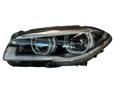 BMW 5 Series F10,F11,F18 LCI Adaptive LED Headlight LEFT USED GENUINE 7352481 - Image 1 of 4