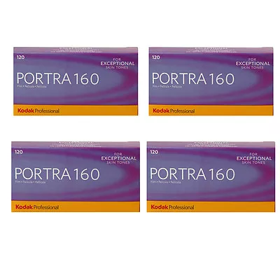 Kodak Professional Portra 160 120 Color Negative Film, 20 Rolls   - Image 1 of 4
