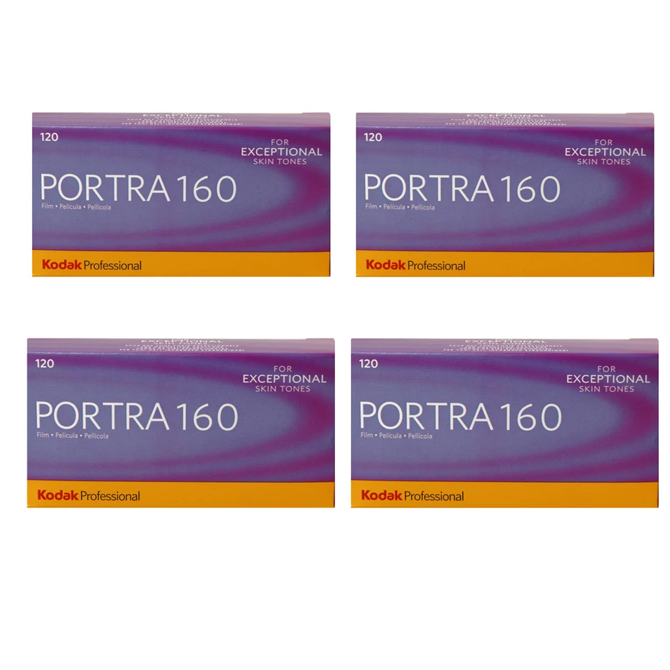 Kodak Professional Portra 160 120 Color Negative Film, 20 Rolls   - Image 1 of 4