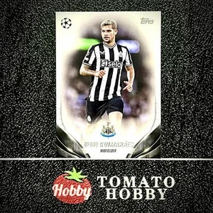 TOPPS COMPETICIONES DE CLUBES UEFA 2023-24 BRUNO GUIMARAES IMPRESIÓN CORTA VARIACIONES - Imagen 1 de 2