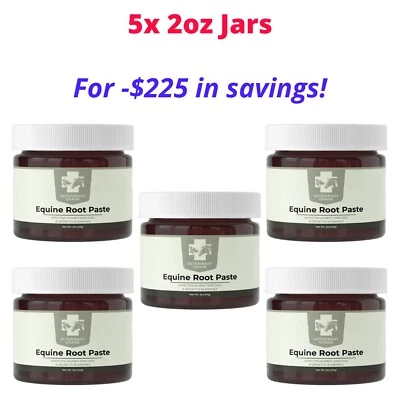 5-pk Super Deal | Veterinary Grade Sarcoid Herbal Paste for Removal of Sarcoids - Image 1 of 4