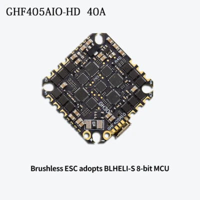GHF405AIO HD Toothpick Crossover F4 2-6 AIO Brushless Flight Control 40A - Image 1 of 4
