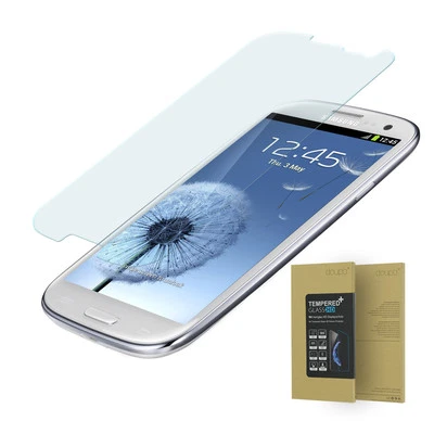 9H Vetro Temperato Samsung S3 HD Protezione Display Anti Graffi Pellicola - Immagine 1 di 4