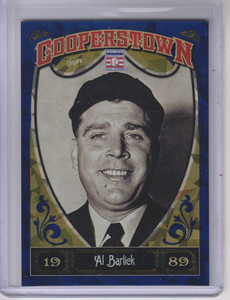 2013 Panini Cooperstown Blue Crystal #57 Al Barlick /499