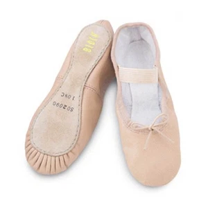 Bloch Pink Leather Arise ballet shoes (SO209G) Child & Adult sizes - Picture 1 of 1