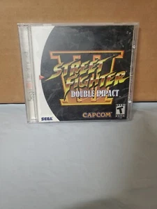 Street Fighter III: Double Impact CIB W/Registration Card (Sega Dreamcast, 2000) - Picture 1 of 4