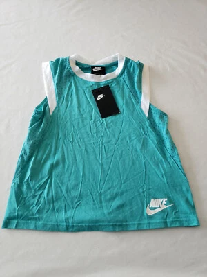 Nike Dri Fit Girls Sleeveless Athletic Tank Top Mesh New NWT Youth LARGE - Image 1 of 4