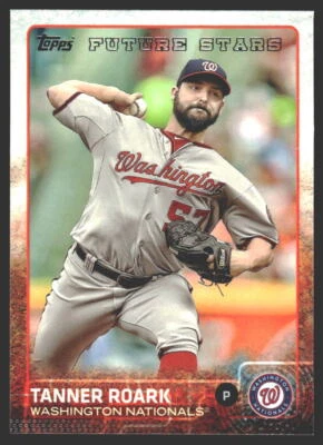 Tanner Roark #30 2015 Topps Washington Nationals - Image 1 of 2