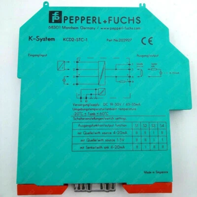 P+F KCD2-STC-1 Safety Barrier New✦KD - Image 1 of 4