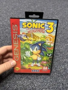 TESTED WORKS Sonic the Hedgehog 3 (Sega Genesis, 1994) CIB Complete w/ Manual - Picture 1 of 4