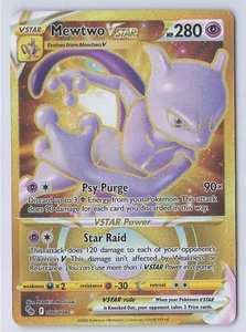 Mewtwo VStar 086/078 Gold Secret Rare Pokemon TCG Near Mint/Mint - Picture 1 of 2