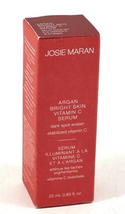 Josie Maran Argan Bright Skin Vitamin C Serum Dark Spot Eraser .85 Oz Bottle - Picture 1 of 9