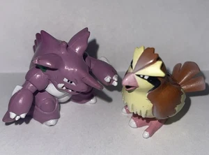 TOMY Vintage 1999 Tomy Nintendo Pokemon Pidgey Figura y Lápiz Nidoking Topper - Imagen 1 de 5