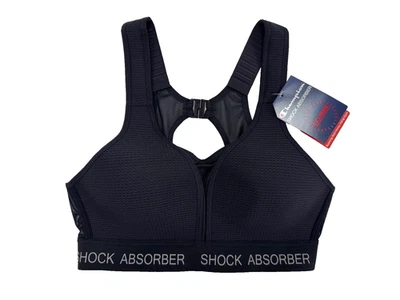Sujetador acolchado Champion Shock Absorber Ultimate Run para mujer talla 32B del Reino Unido, negro, nuevo Foto 1 de 4