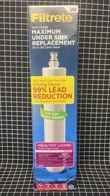 3M Filtrete Maximum Under Sink Replacement Water Filter - Model 3US-MAX-F01 - Image 1 of 4