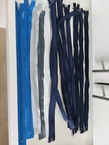 13 Reißverschlüsse  49, 40 cm Kunststoff - Bild 1 von 3
