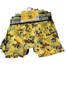 Funfare Jungen 4 Stück sportliche Boxershorts Sponge Bob Größe 8 Jungen neu - Bild 1 von 9