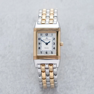 Jaeger-LeCoultre Reverso Lady 260.5.86 Gold/Steel double straps - Bild 1 von 4