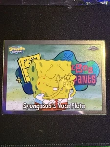 2025 Topps Chrome SpongeBob SpongeBob's Nose Flaute #200 - Foto 1 di 2