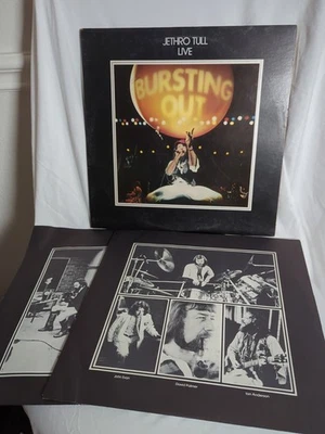 🔥 JETHRO TULL Live "Busting Out" 1st US Press 2LP promo (R) RARE - Image 1 of 4
