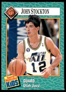 1989 Sports Illustrated for Kids #104 John Stockton Utah Jazz NR-MINT - Picture 1 of 2