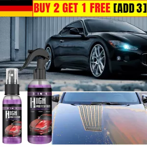 5/3stk High Protection Quick Car Coat Ceramic 3 in 1 Coating Spray Hydrophobic - Bild 1 von 14