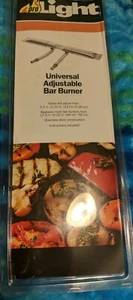 PRO LIGHT - Universal BBQ Bar Brenner verstellbar ersetzt 17,5" - 22" NEU - Bild 1 von 3