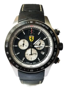 Orologio Ferrari scuderia chronograph swiss made men wristwatch pilot car clock - Foto 1 di 23