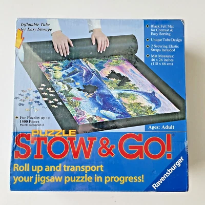 Ravensburger STOW & GO Perfect Puzzle Storage Up To 1500 Pieces NEW - Image 1 of 4